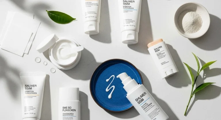 Best Korean sunscreens for oily skin lined